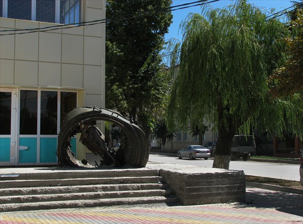 Башня грузинского танка
